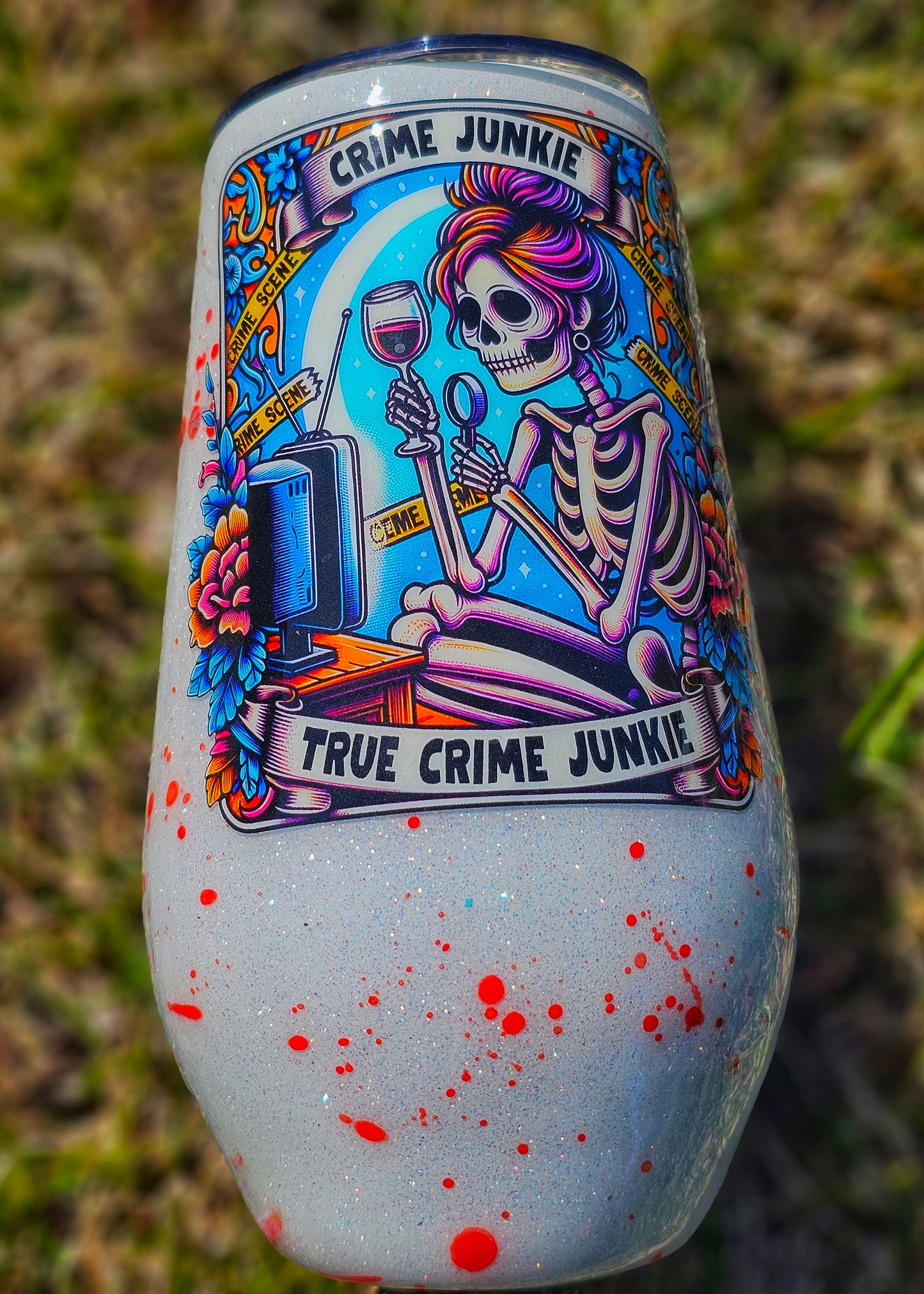 Tarot True Crime Junkie Wine