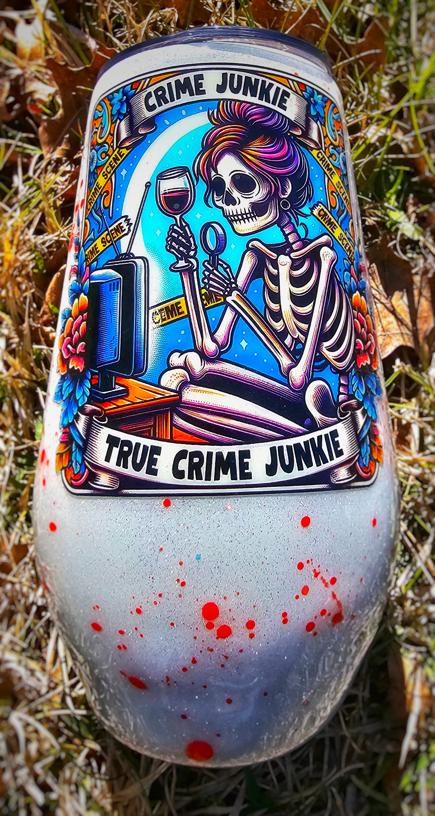 Tarot True Crime Junkie Wine