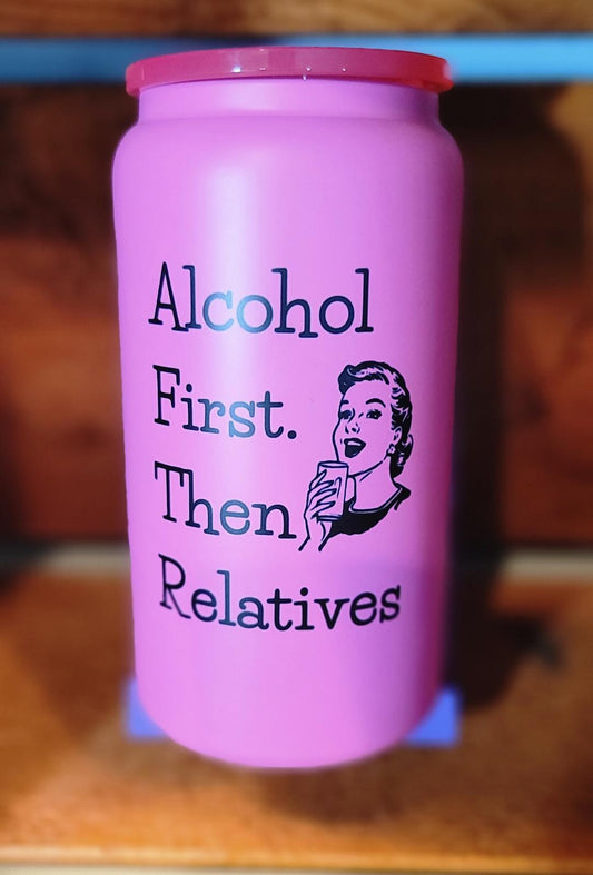 Alcohol First Metal Jar