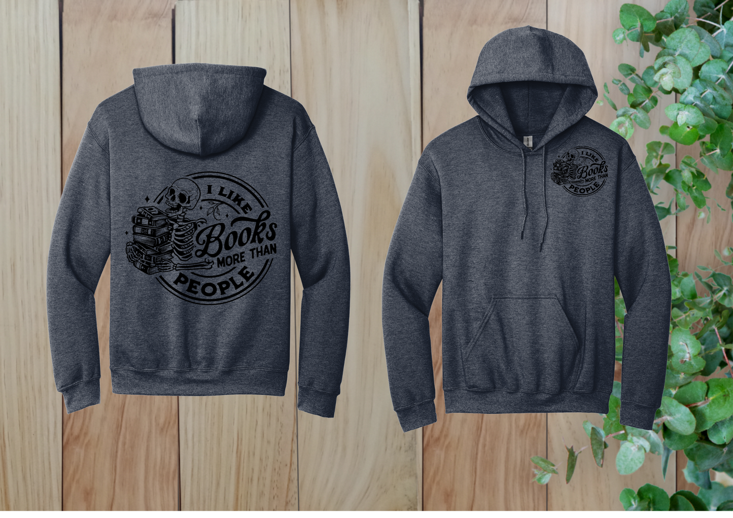 Books Over People Hoodie