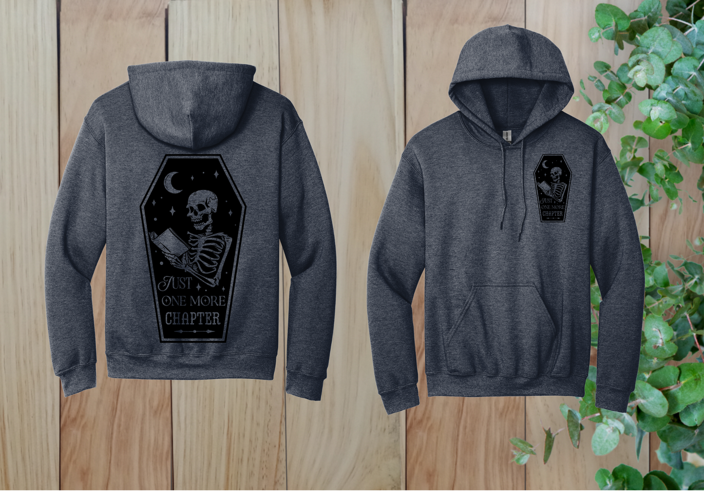 One More Chapter Skeleton Hoodie