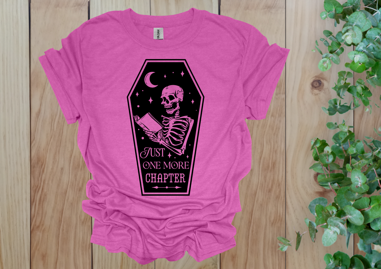 One More Chapter Skeleton Tee