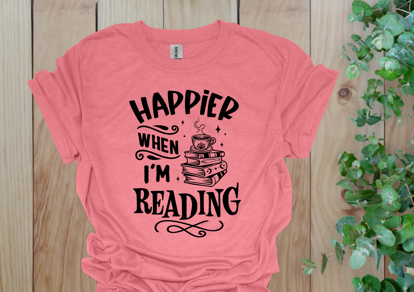 Happier When Reading Tee