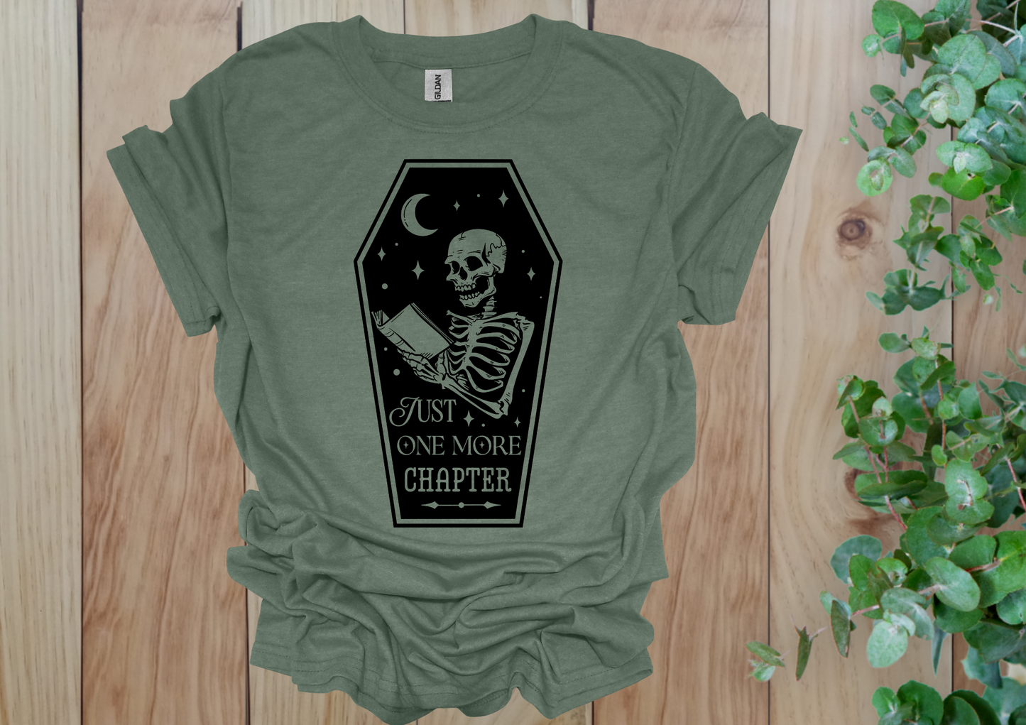 One More Chapter Skeleton Tee