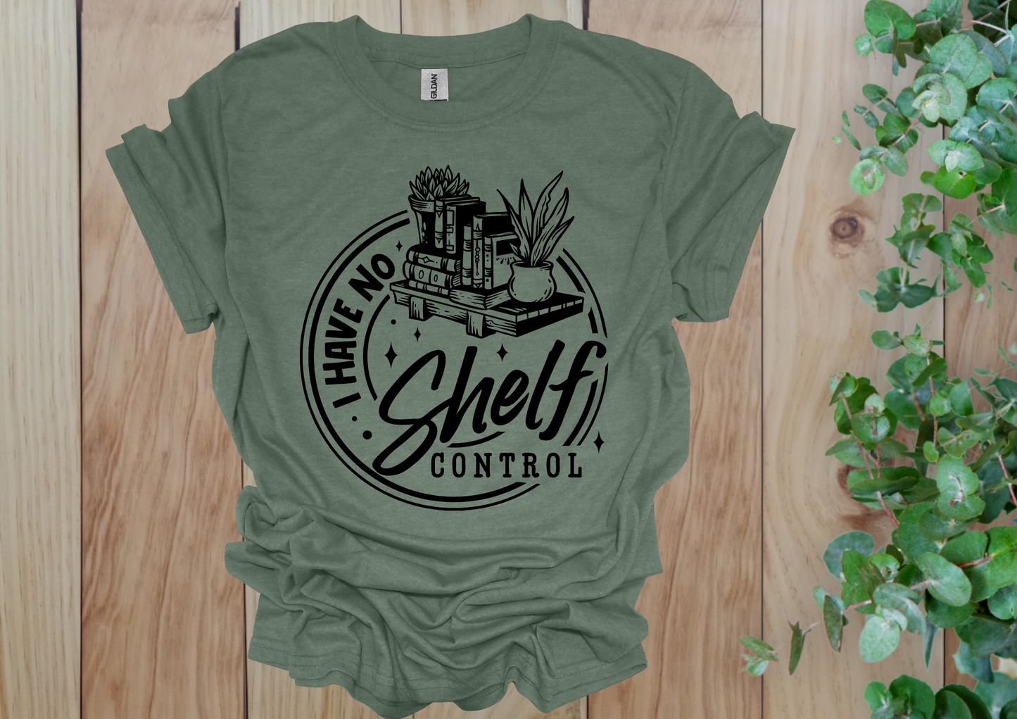 Shelf Control Round Tee