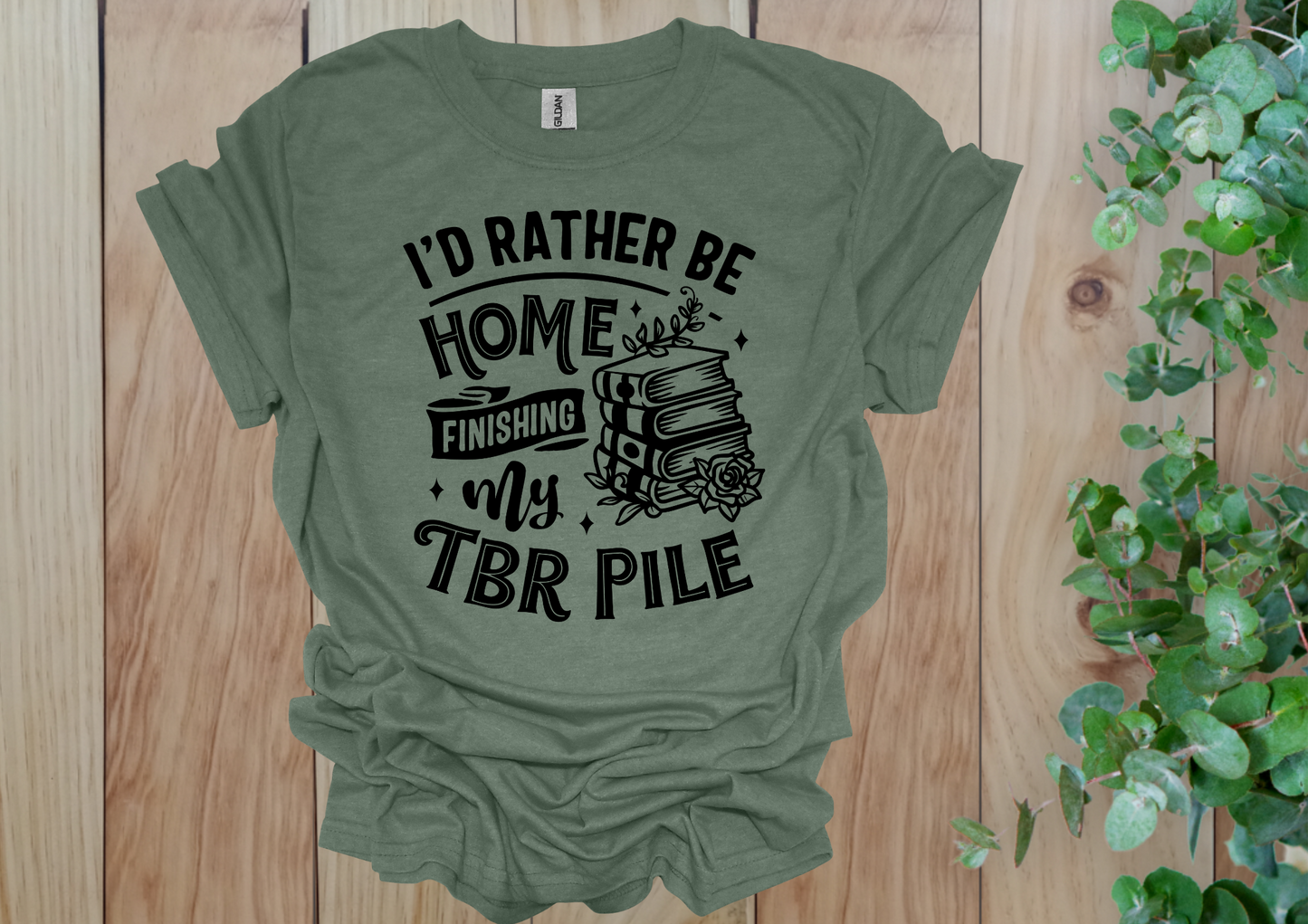 TBR Pile Homebody Tee