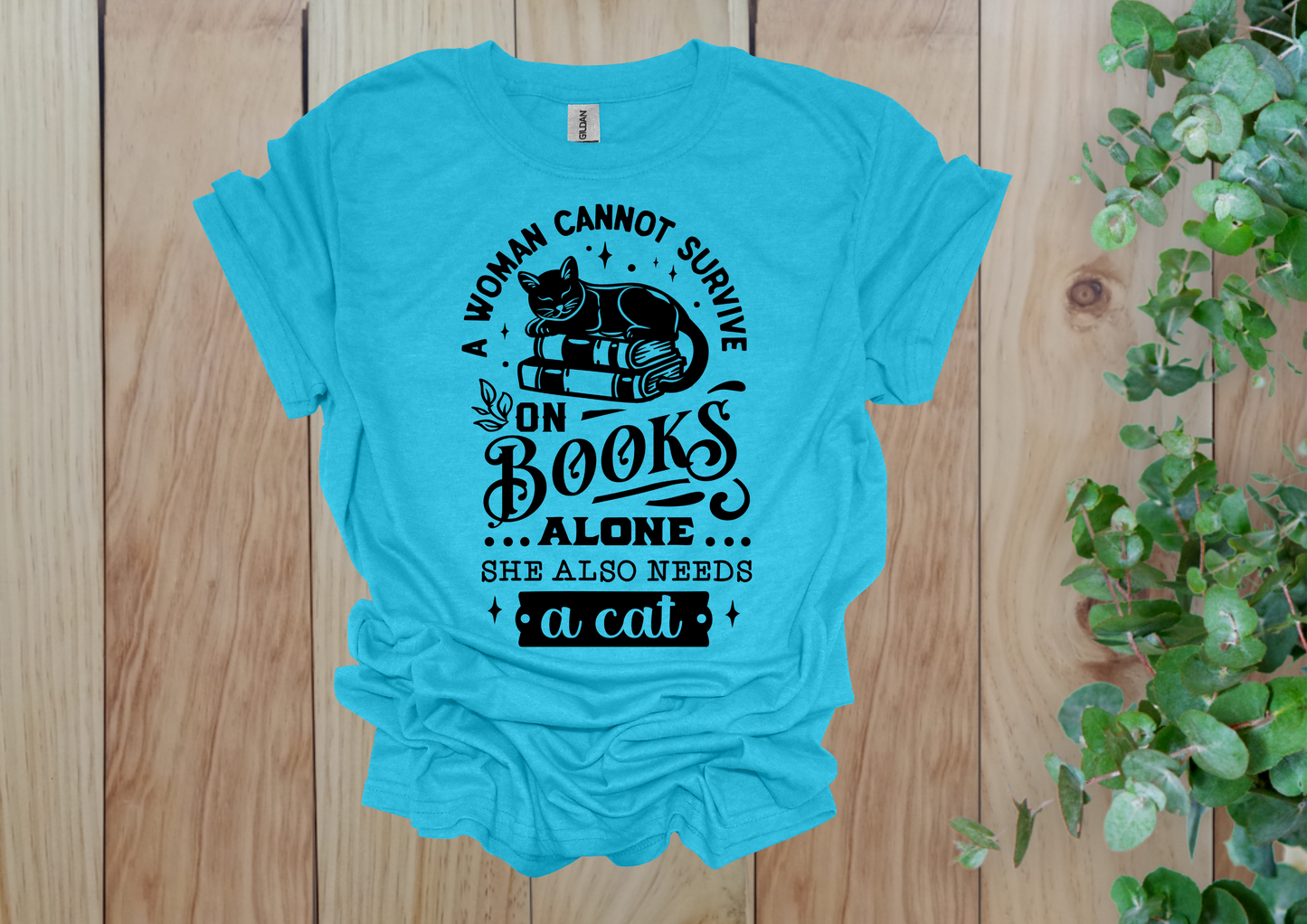 Books & Cats Tee