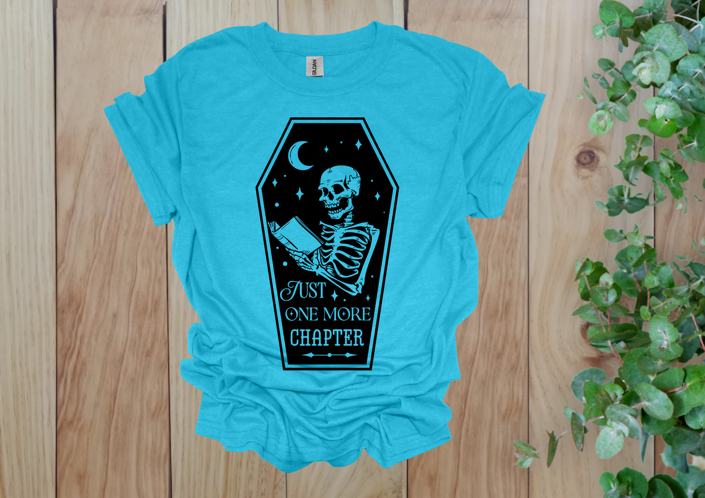 One More Chapter Skeleton Tee