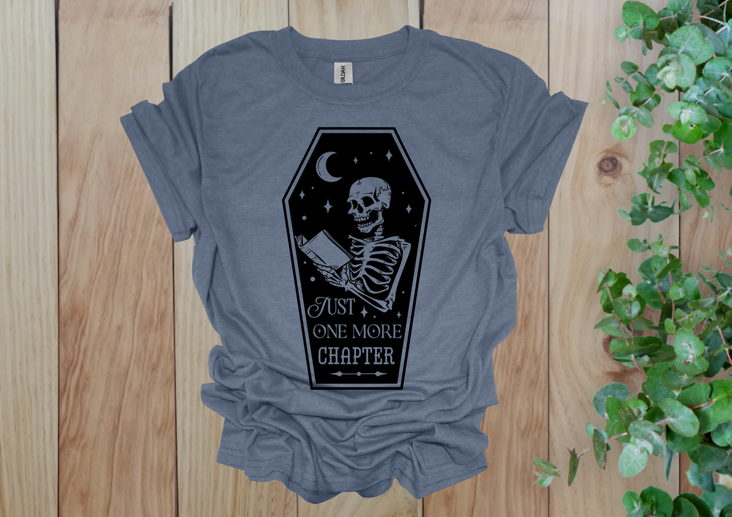 One More Chapter Skeleton Tee