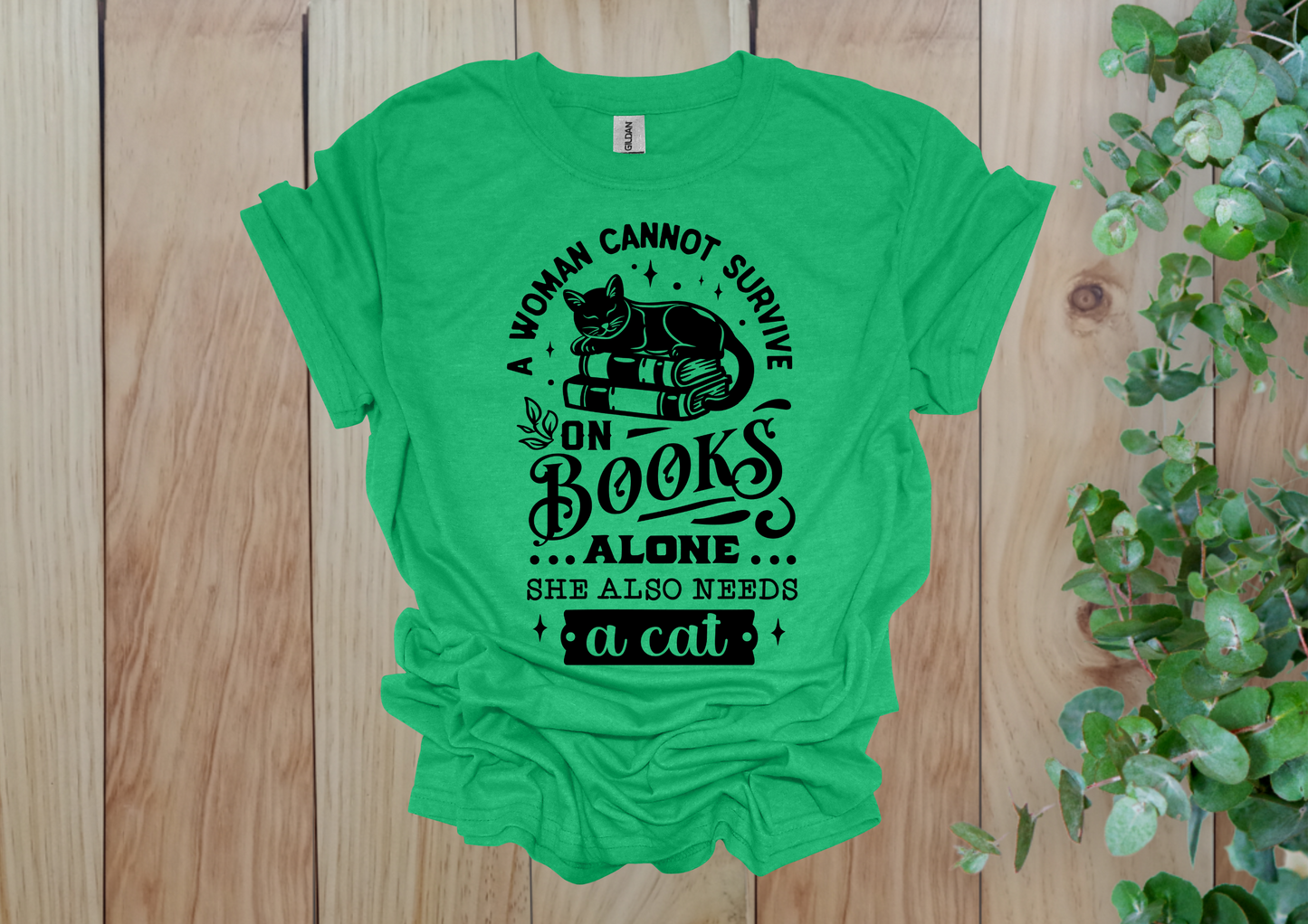 Books & Cats Tee