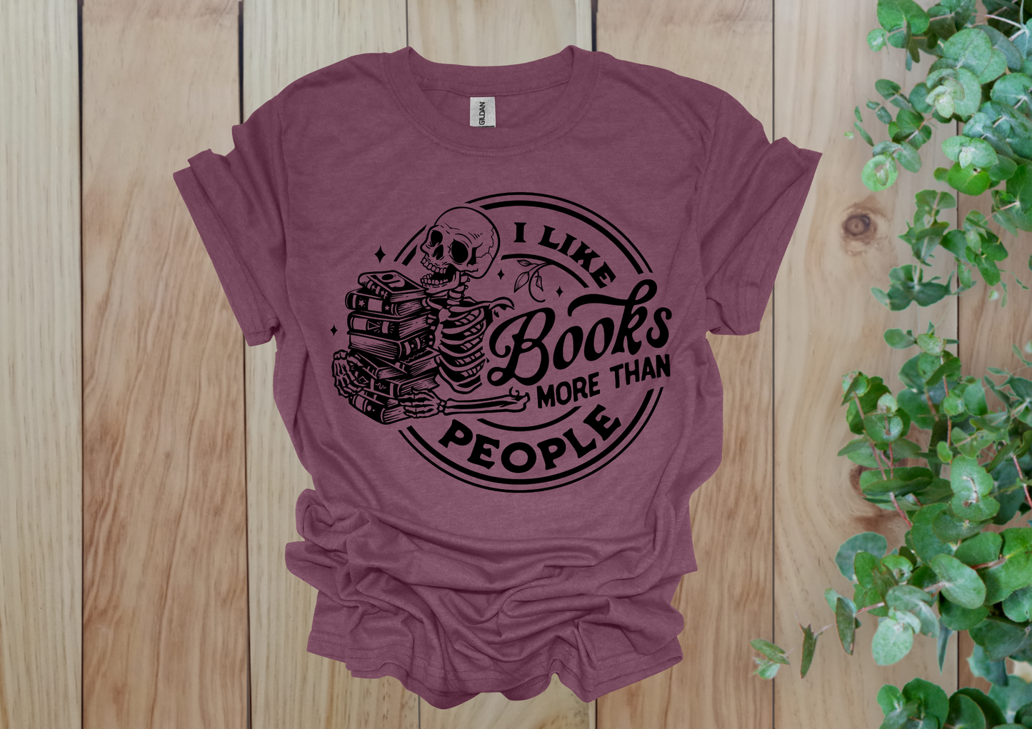 Books Over People Tee