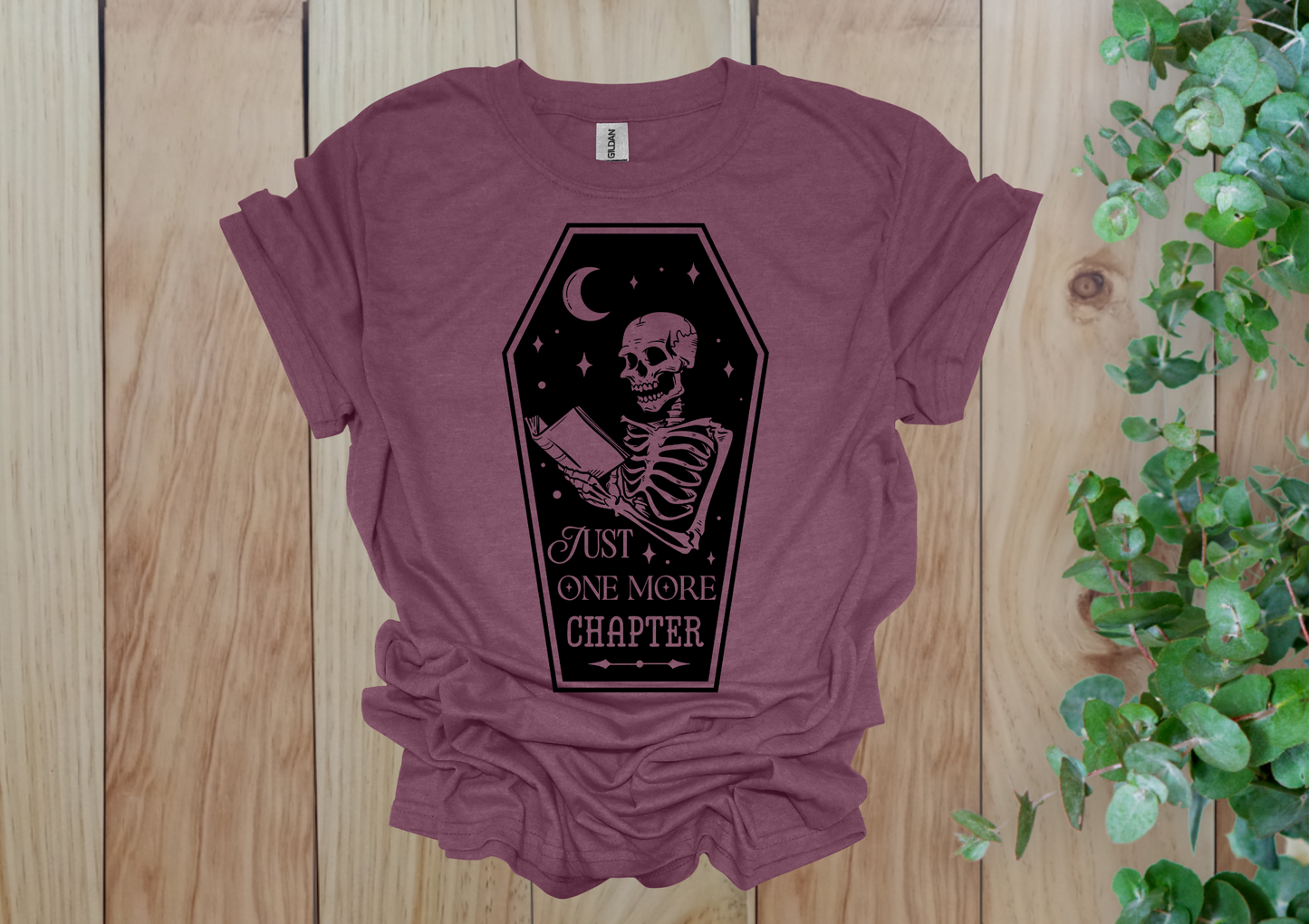 One More Chapter Skeleton Tee