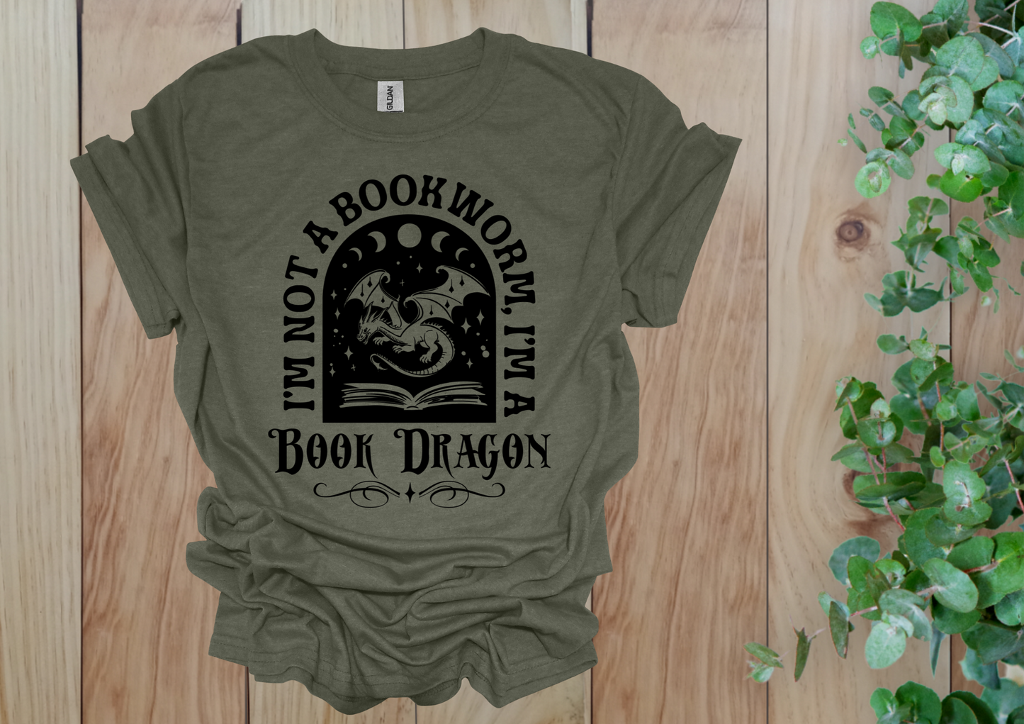 Book Dragon Tee