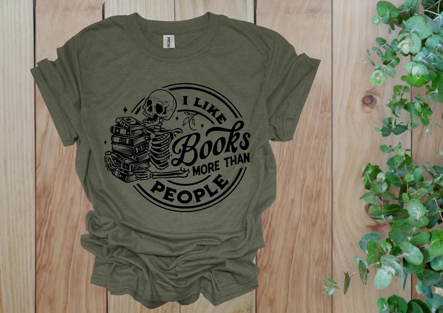 Books Over People Tee