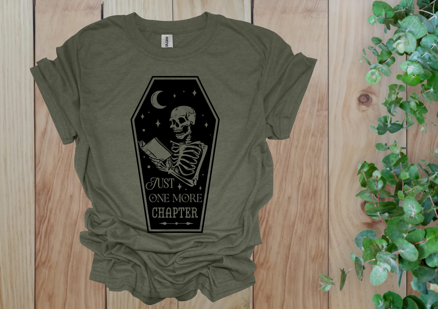 One More Chapter Skeleton Tee