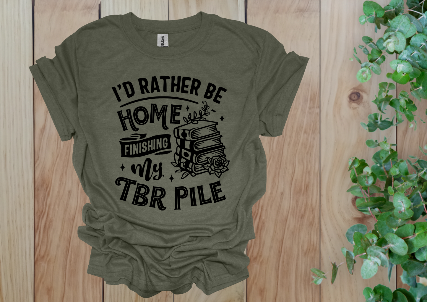 TBR Pile Homebody Tee