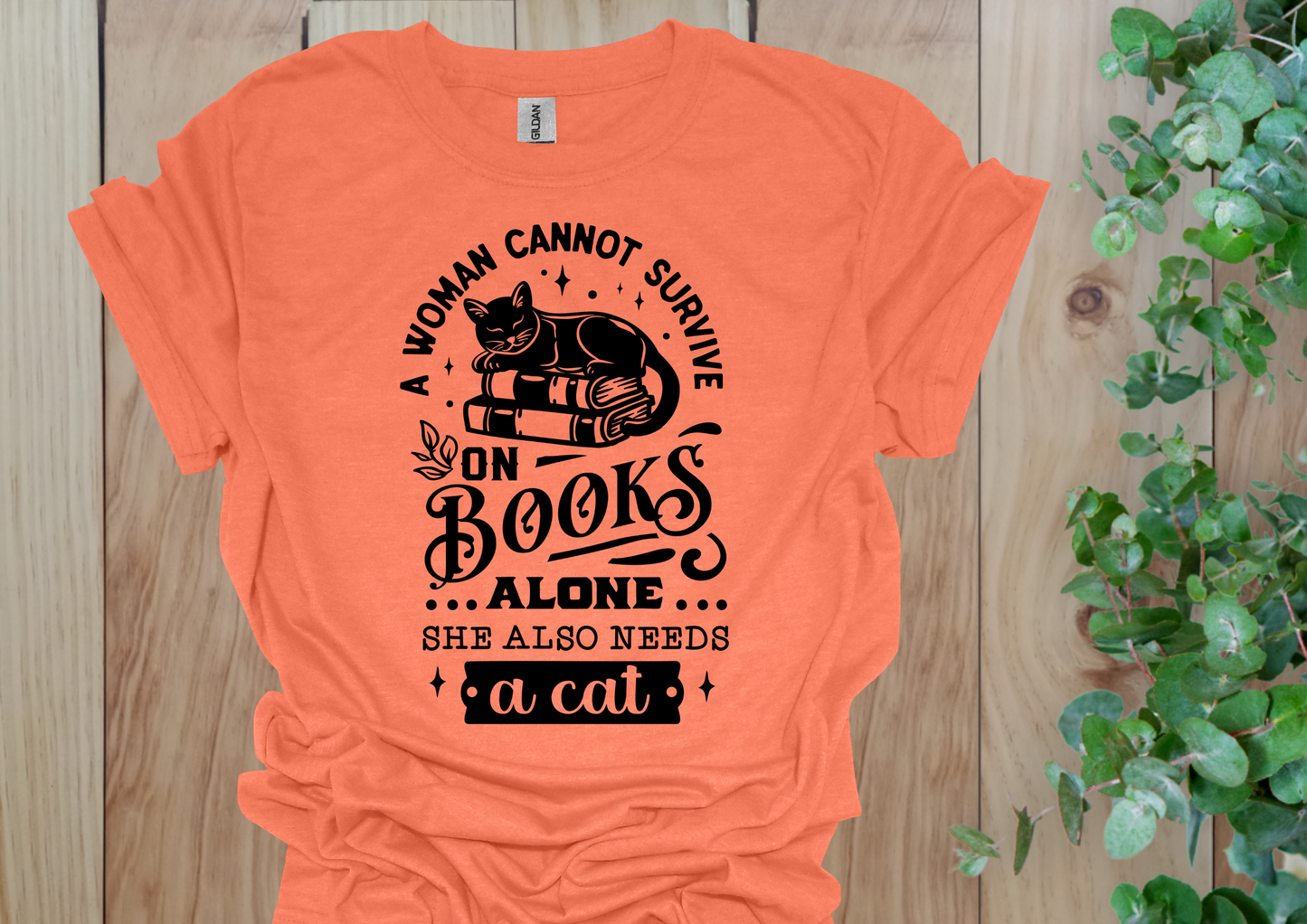 Books & Cats Tee