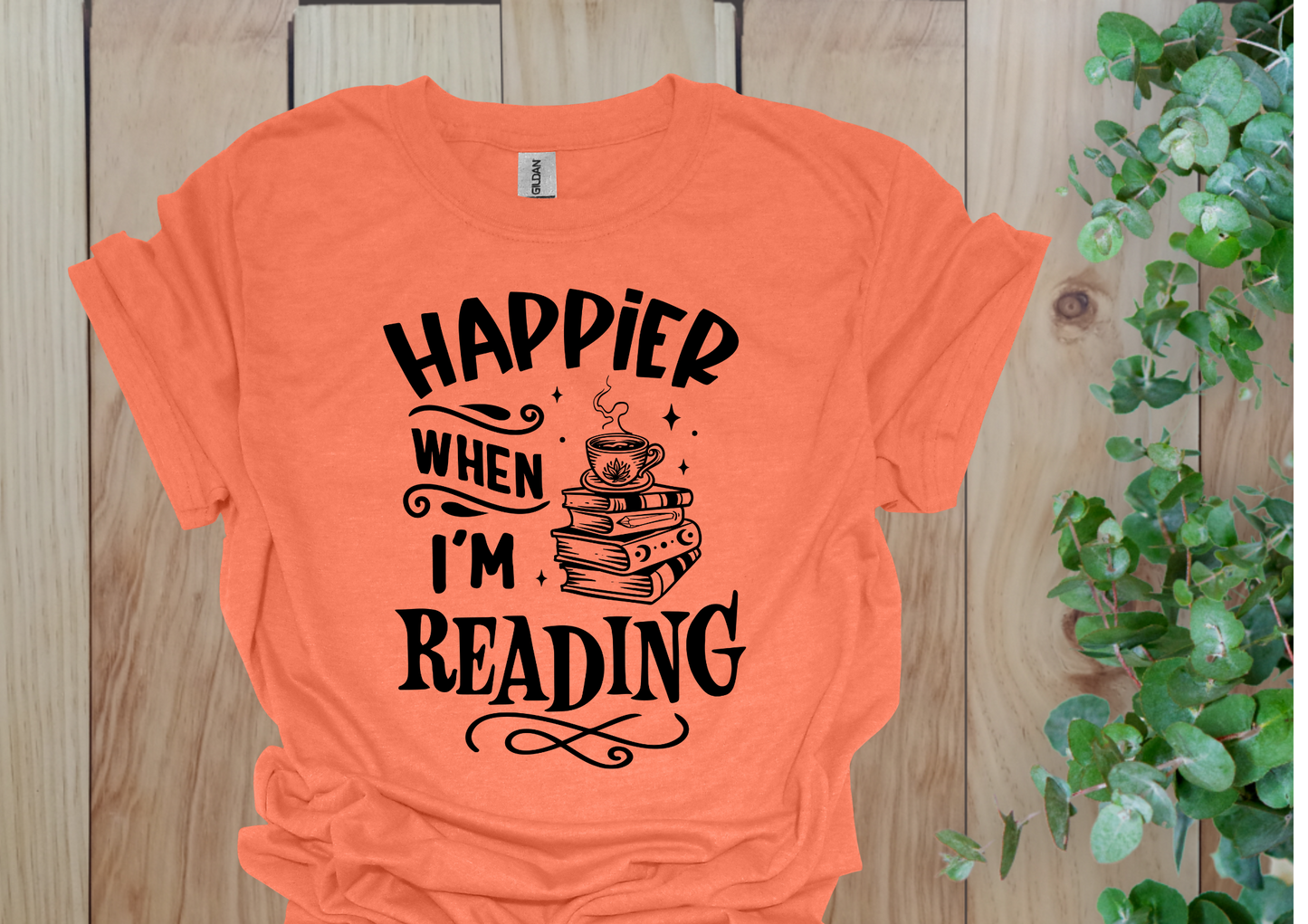 Happier When Reading Tee