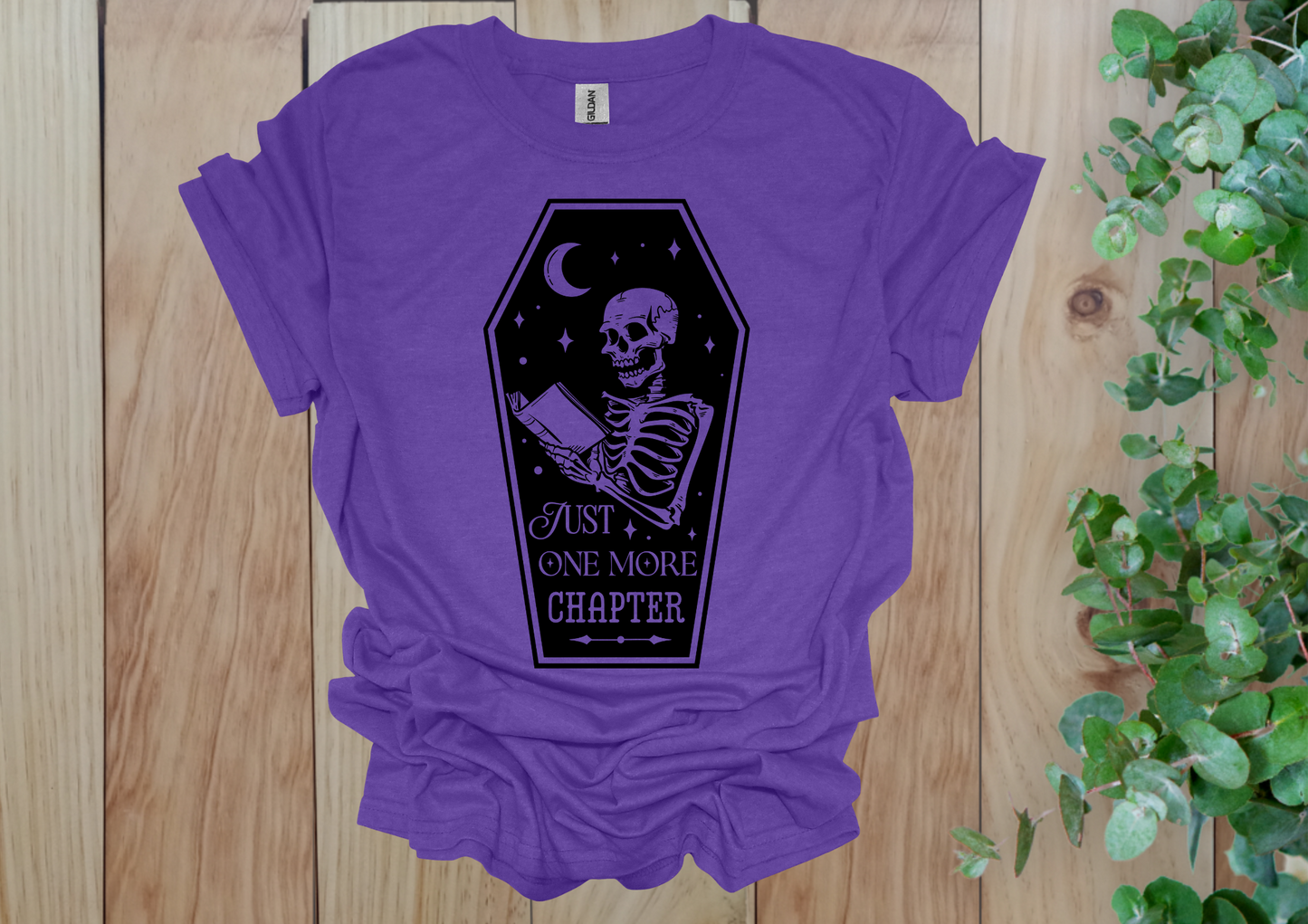 One More Chapter Skeleton Tee