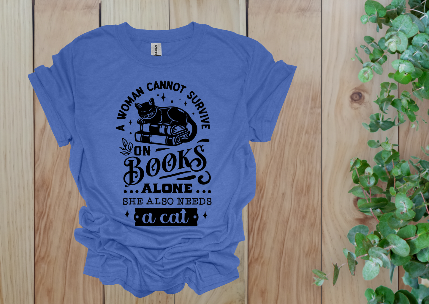 Books & Cats Tee