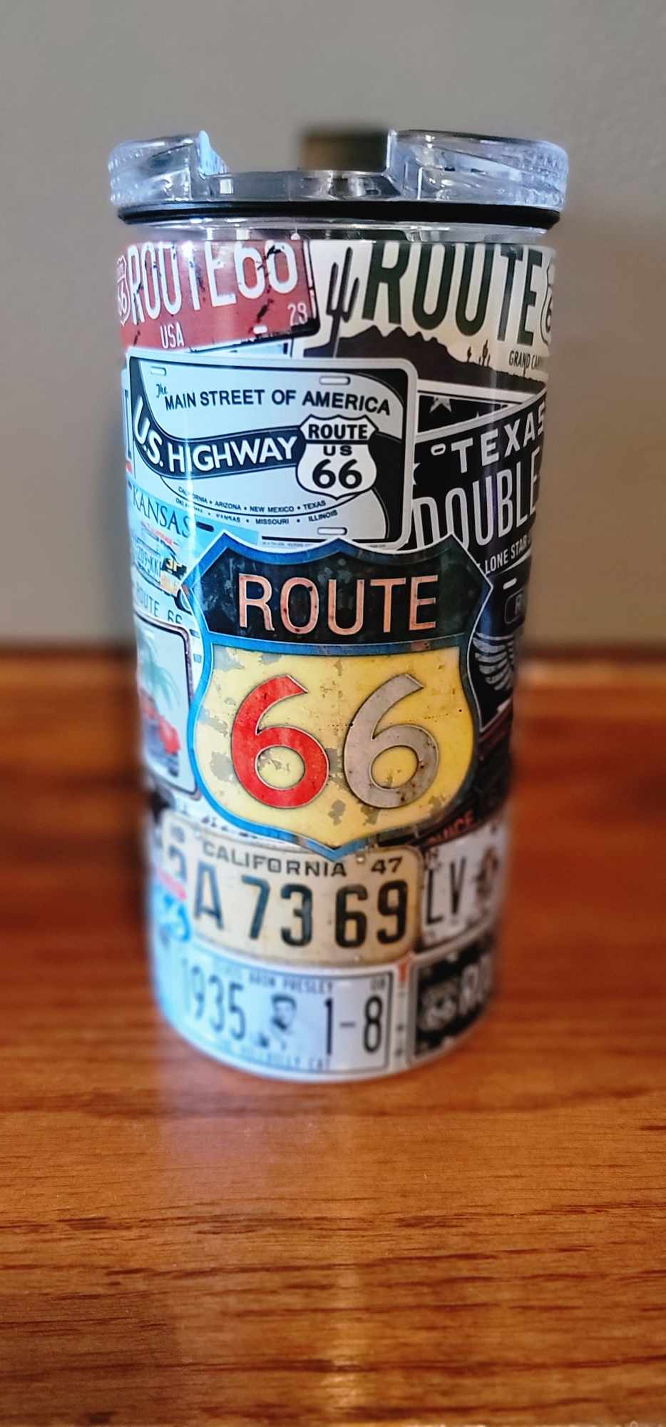 4 in 1  can cooler - Route 66