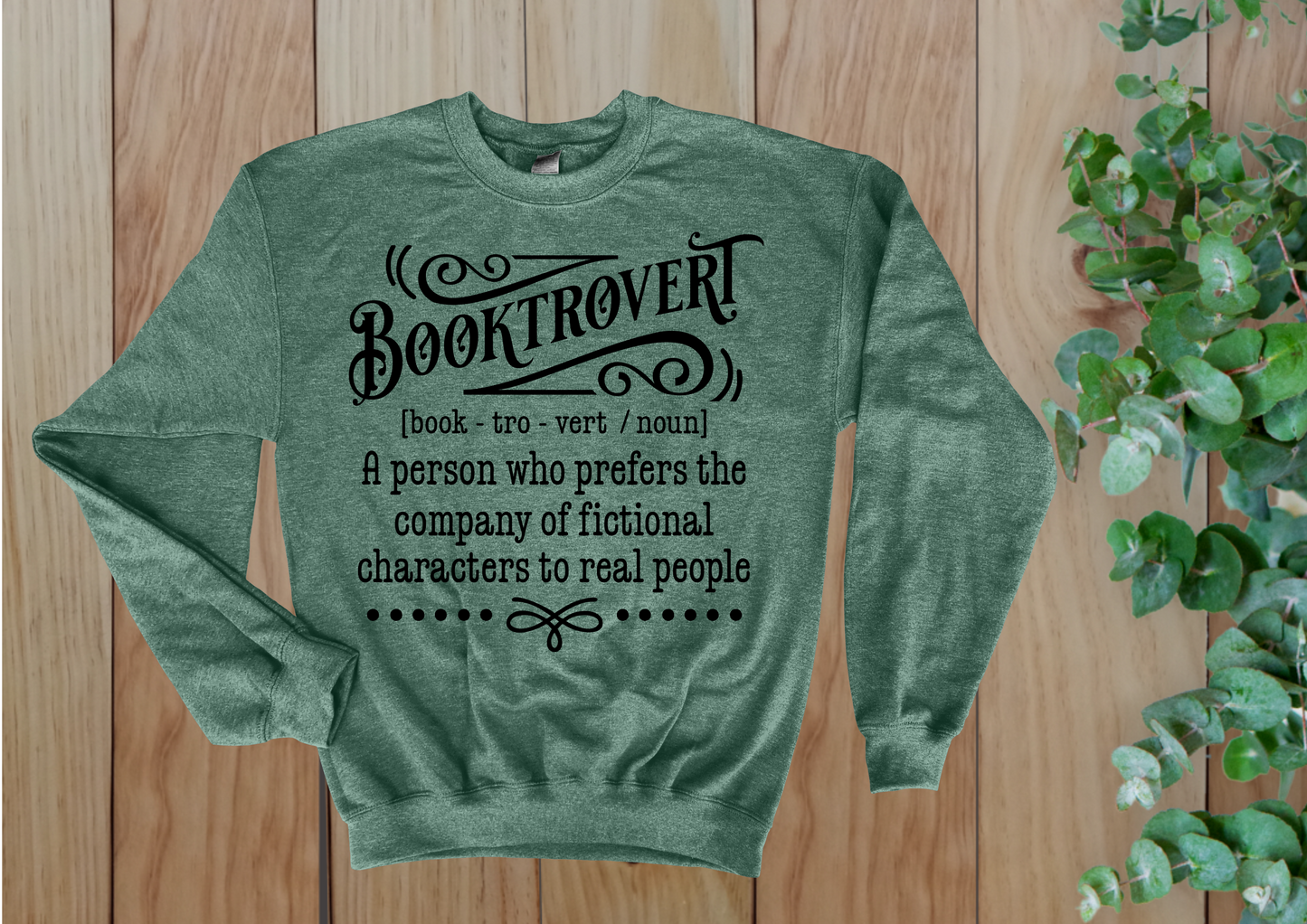 Booktrovert Definition Text Crew