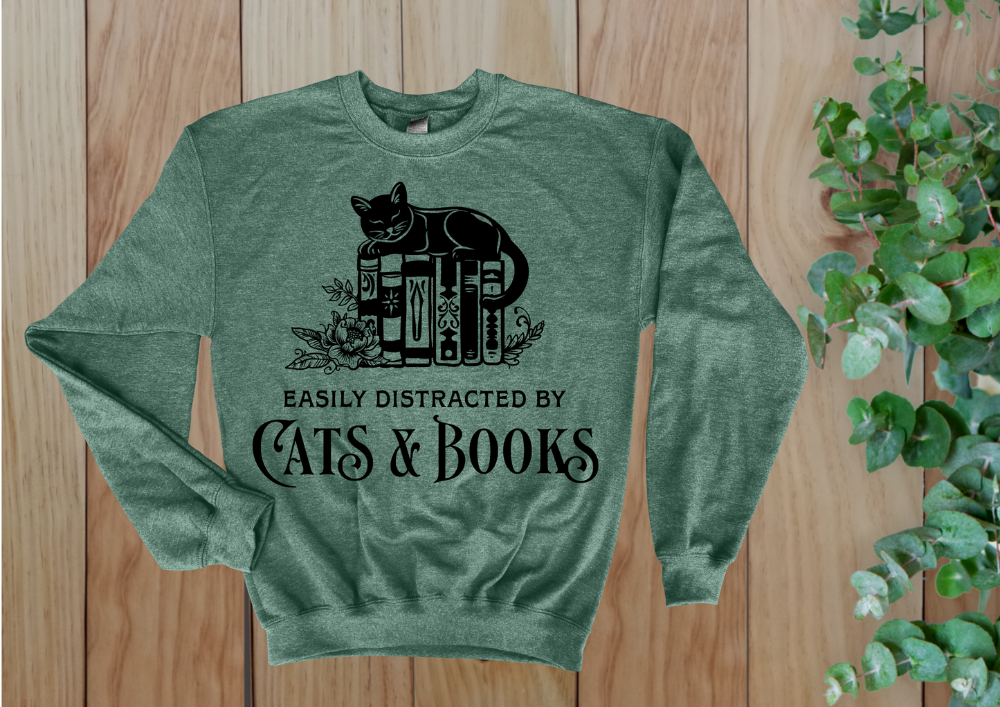 Easily Distracted by Cats & Books Crew