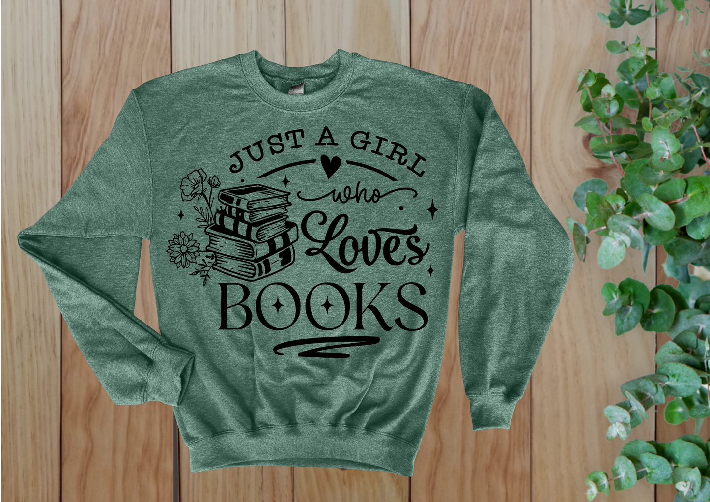 Just a Girl Who Loves Books Crew