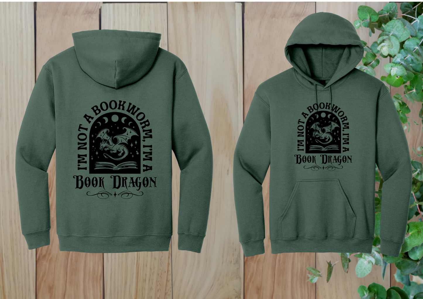 Book Dragon Hoodie