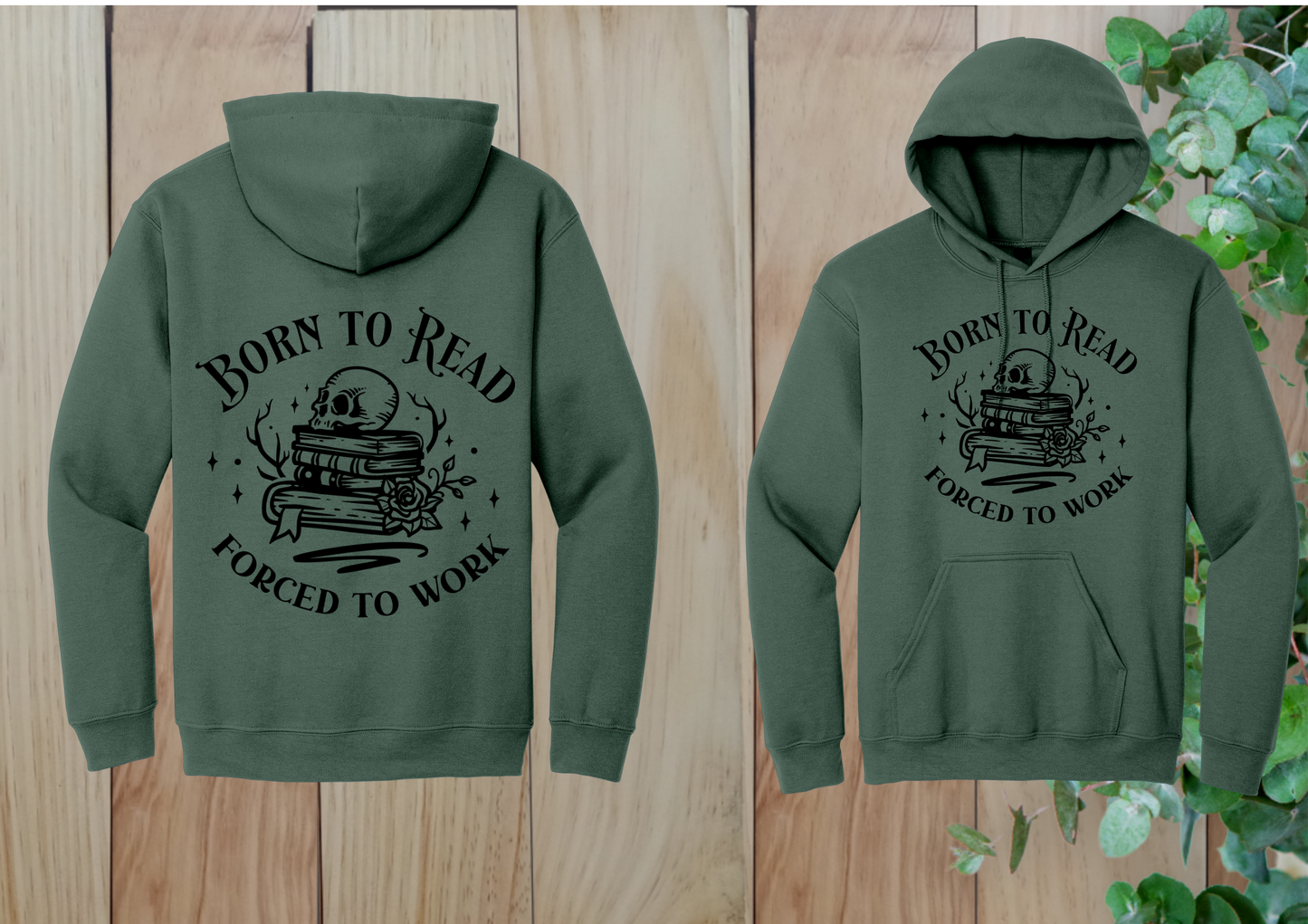 Born to Read Hoodie