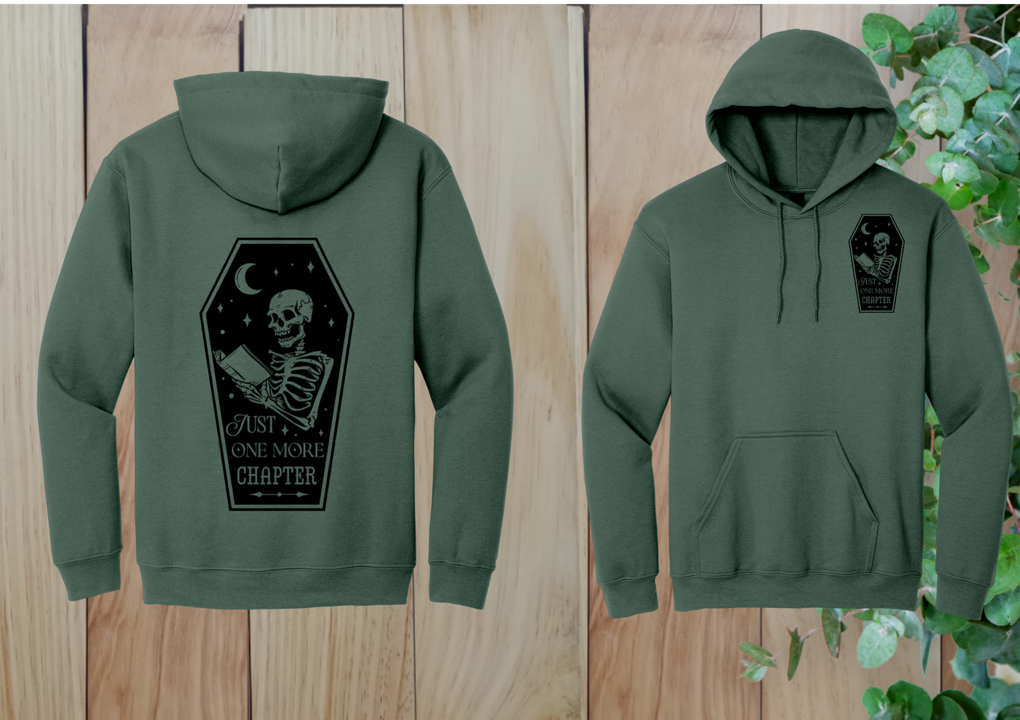 One More Chapter Skeleton Hoodie