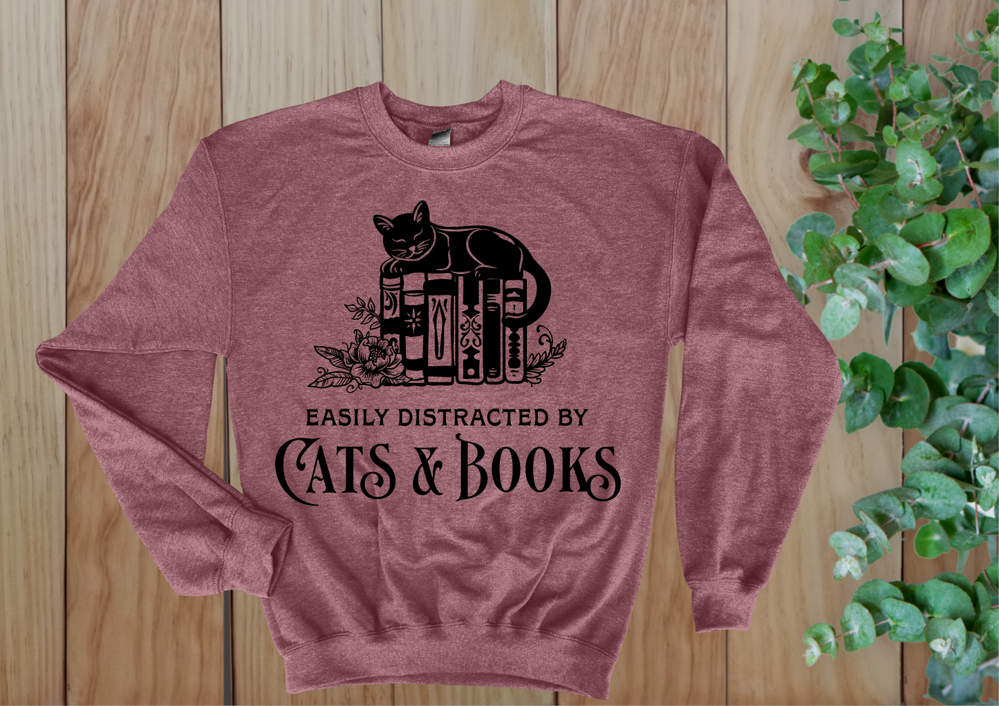 Easily Distracted by Cats & Books Crew