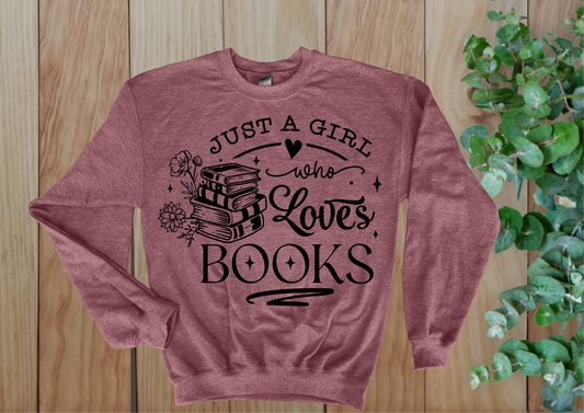 Just a Girl Who Loves Books Crew