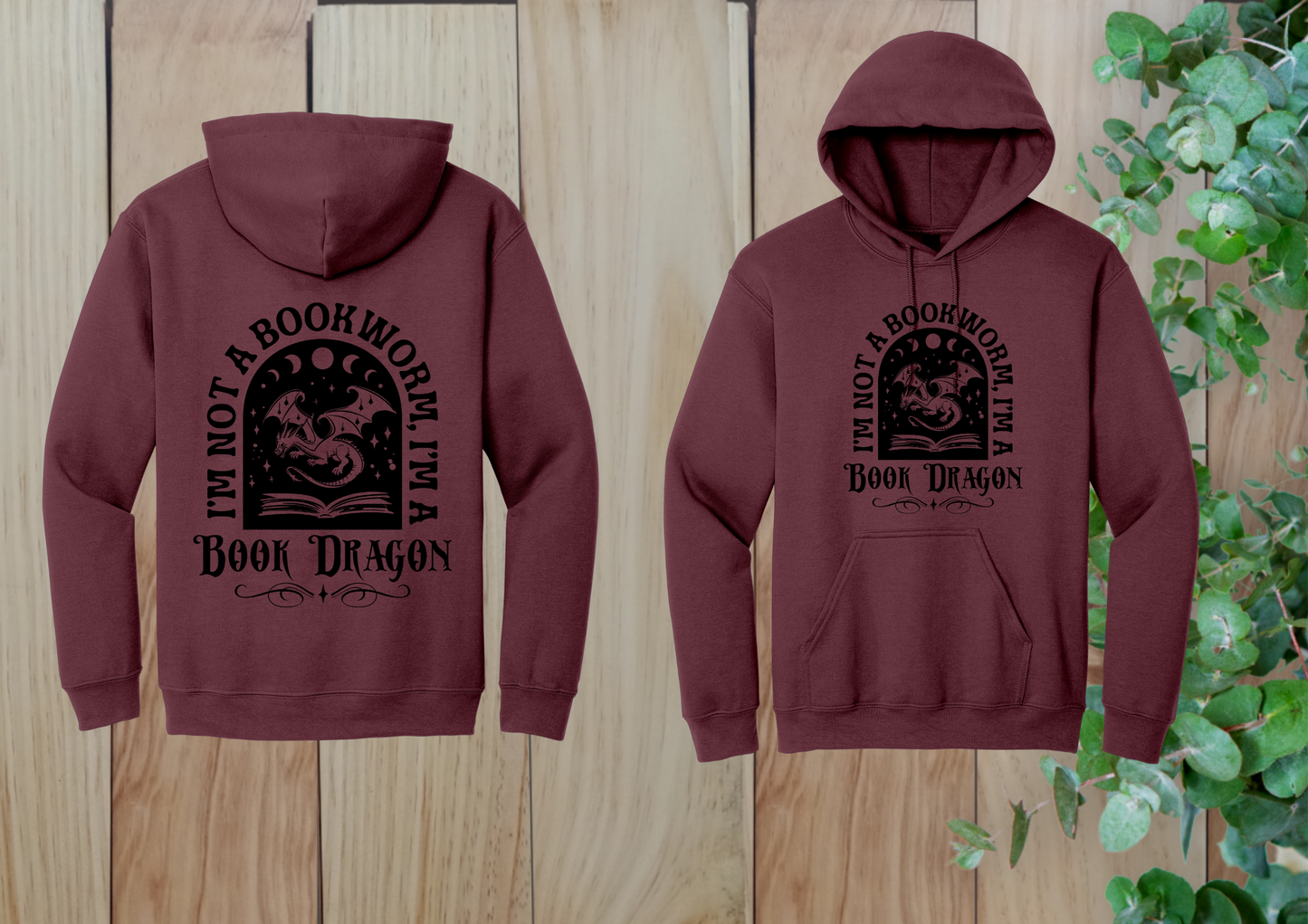 Book Dragon Hoodie