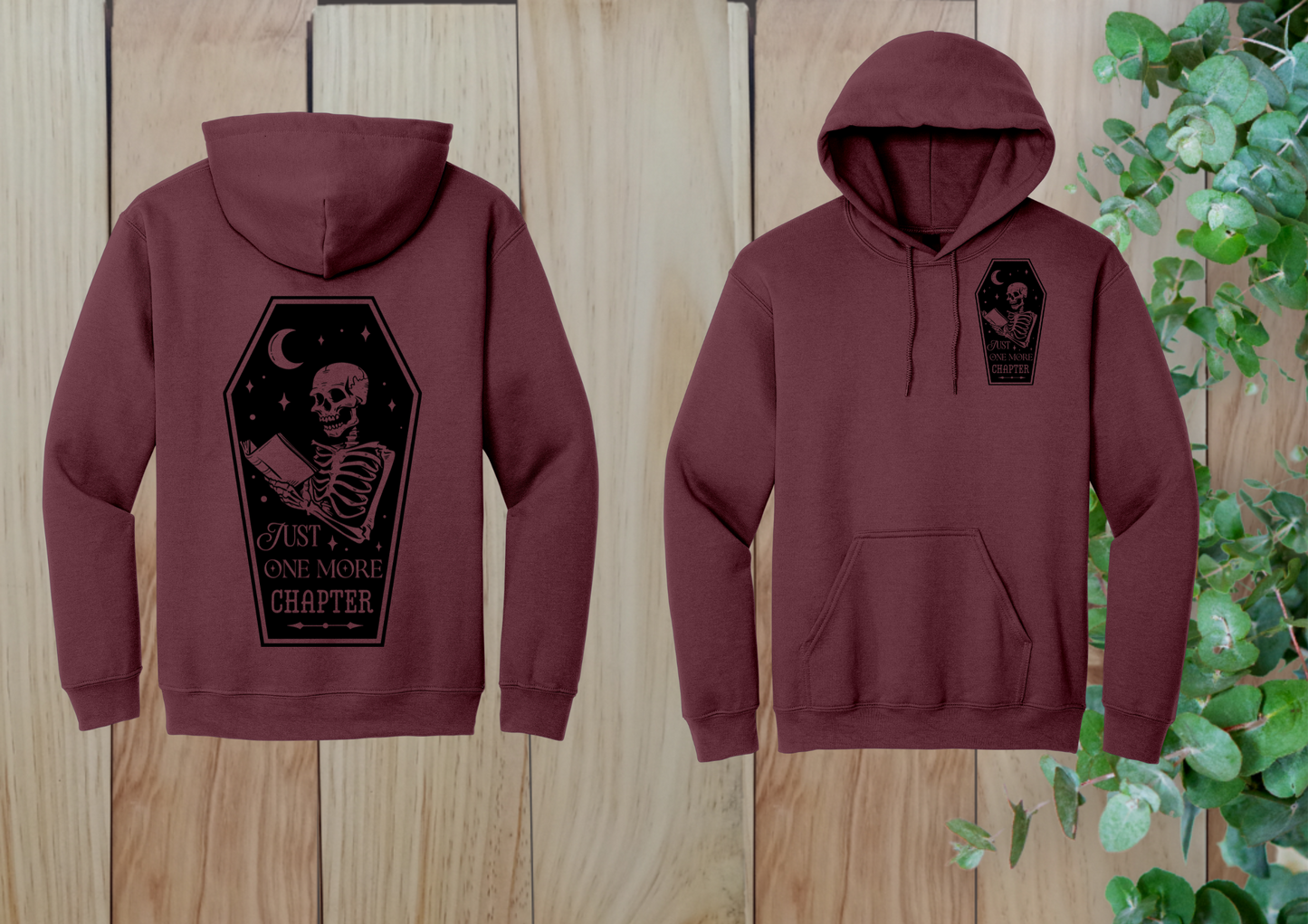 One More Chapter Skeleton Hoodie