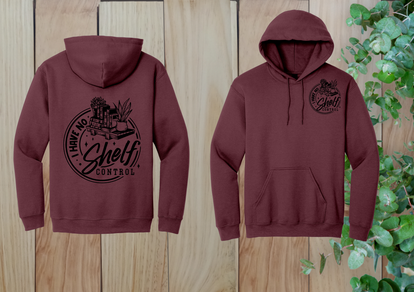 Shelf Control Round Hoodie