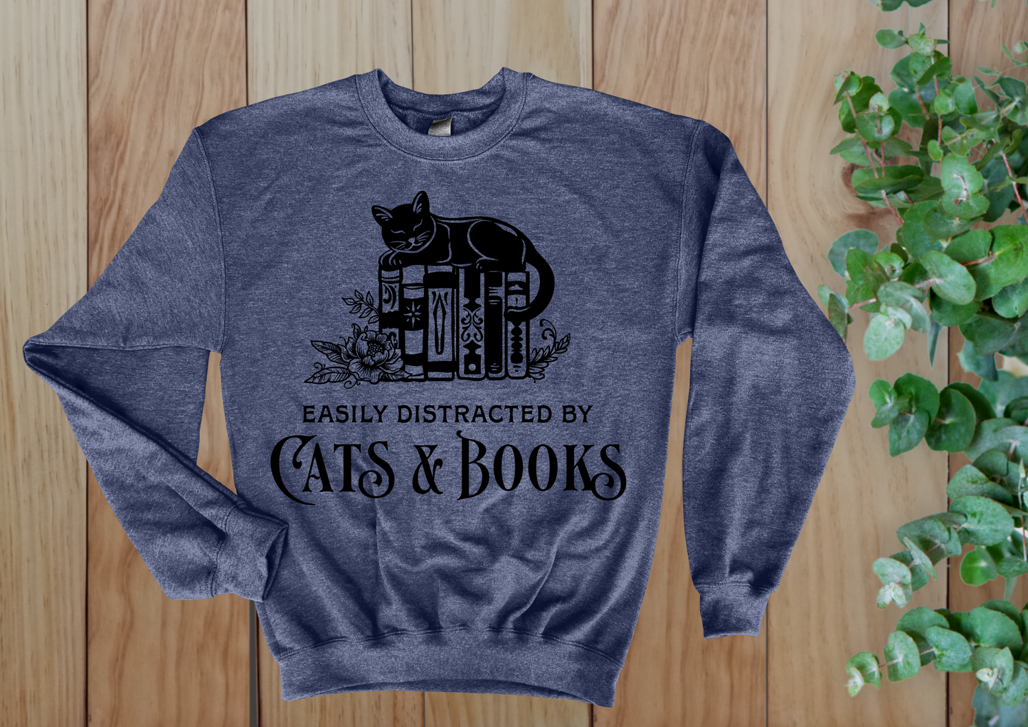 Easily Distracted by Cats & Books Crew