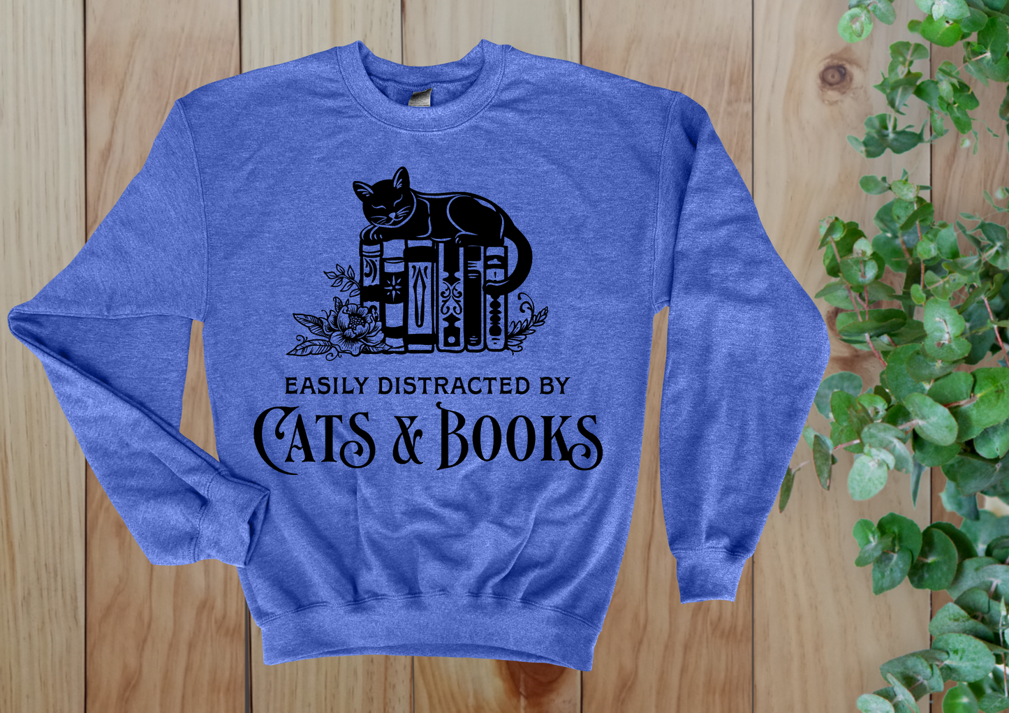 Easily Distracted by Cats & Books Crew