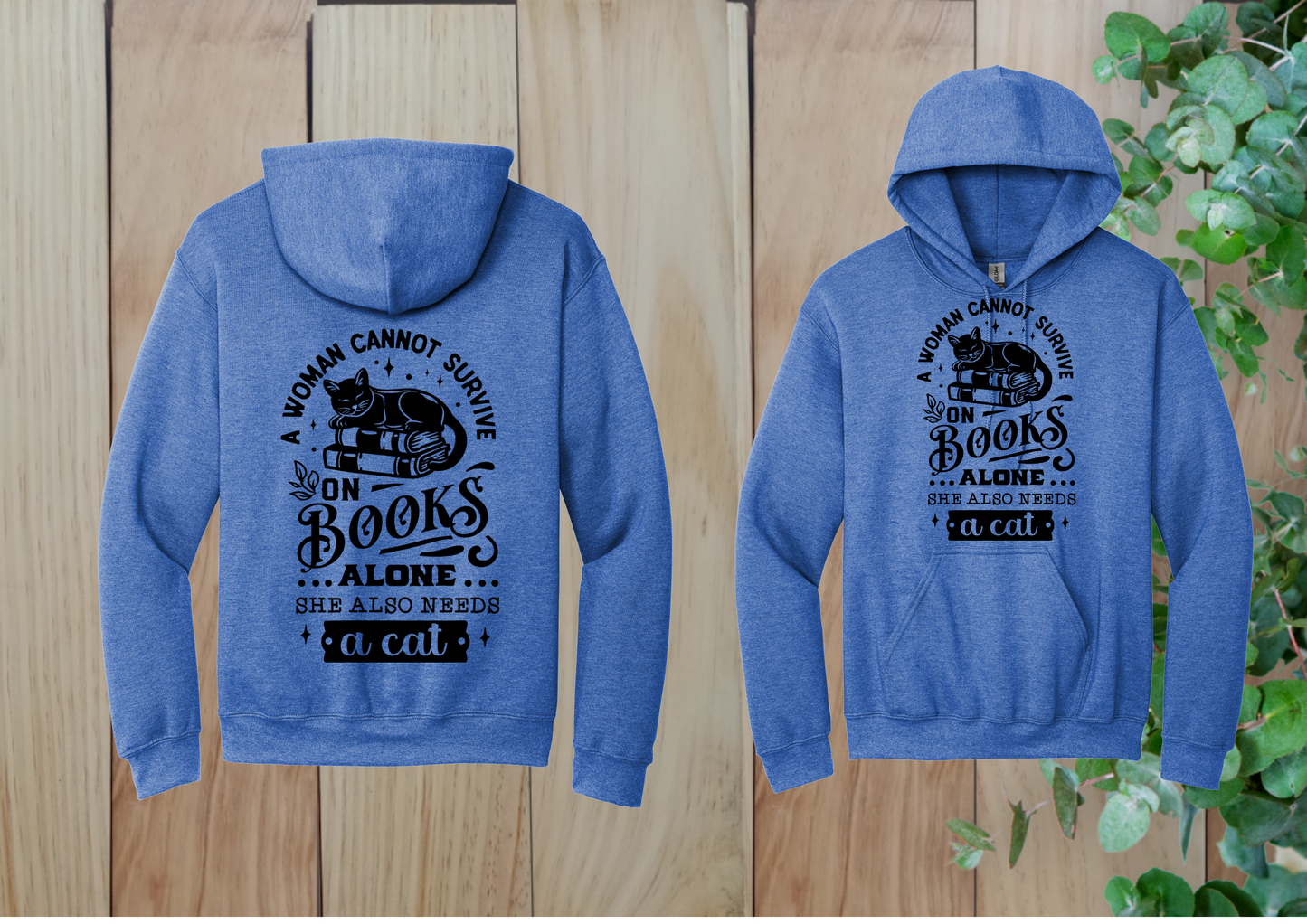 Books & Cats Hoodie