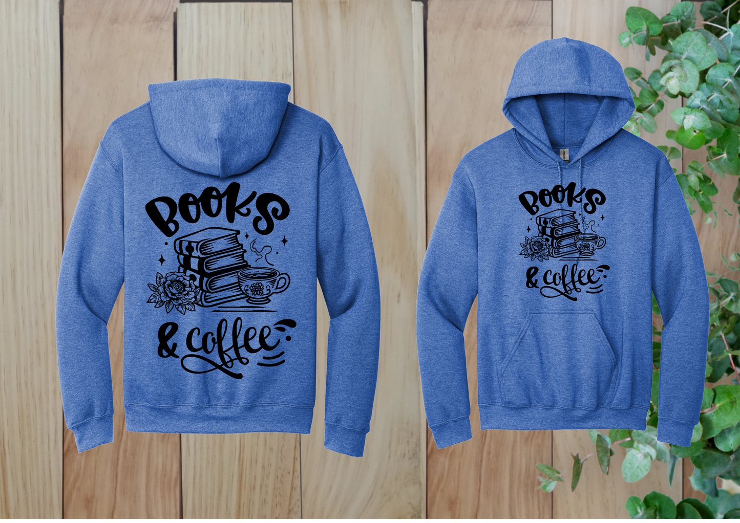 Books & Coffee Hoodie