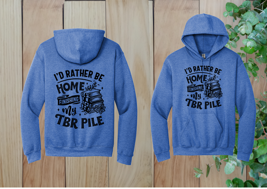 TBR Pile Homebody Hoodie