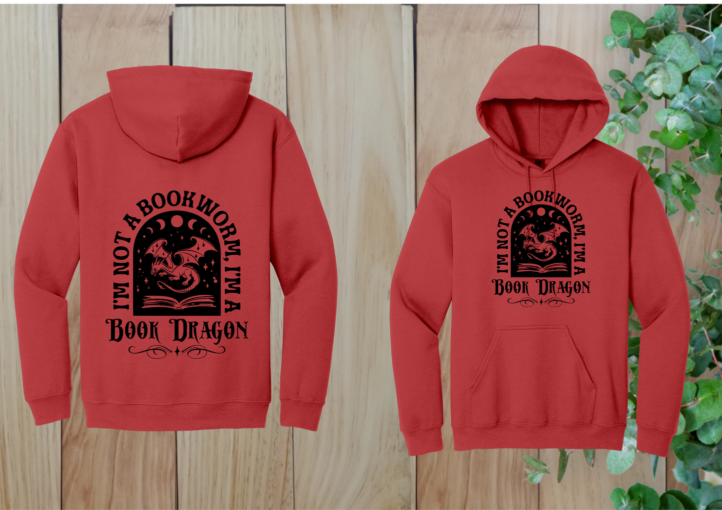 Book Dragon Hoodie