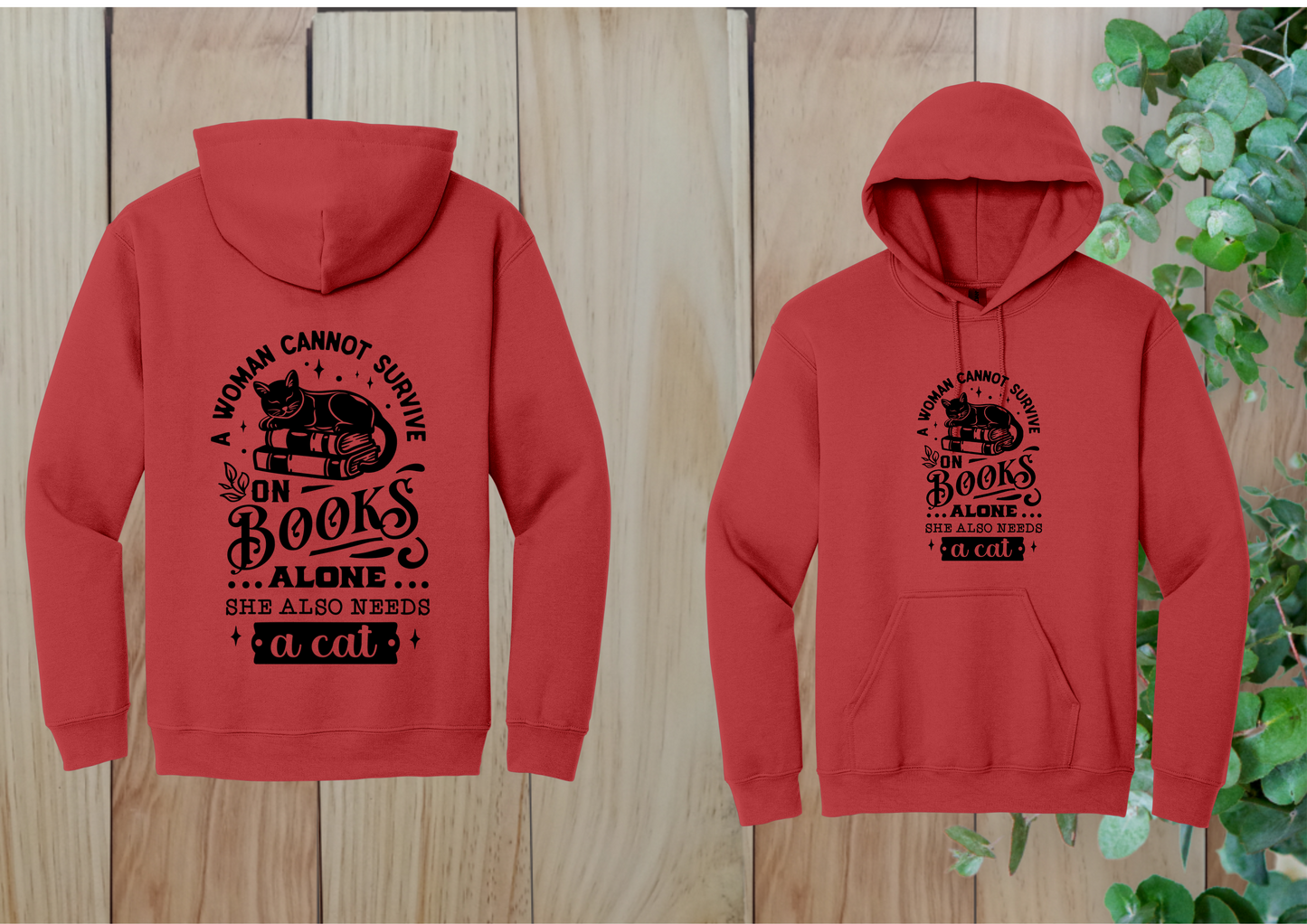 Books & Cats Hoodie