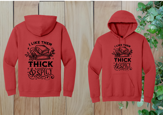 Thick & Spicy Reads Hoodie