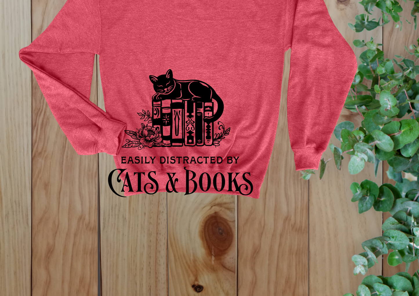 Easily Distracted by Cats & Books Crew