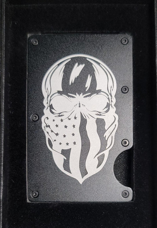 Skull flag wallet