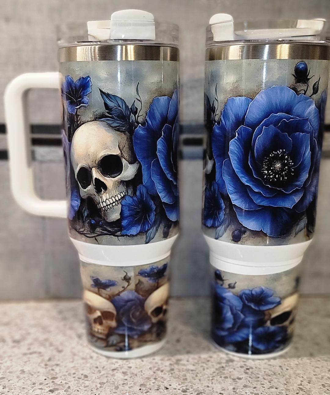 Blue Skull + Stash