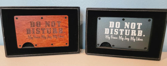 Do not disturb wallet