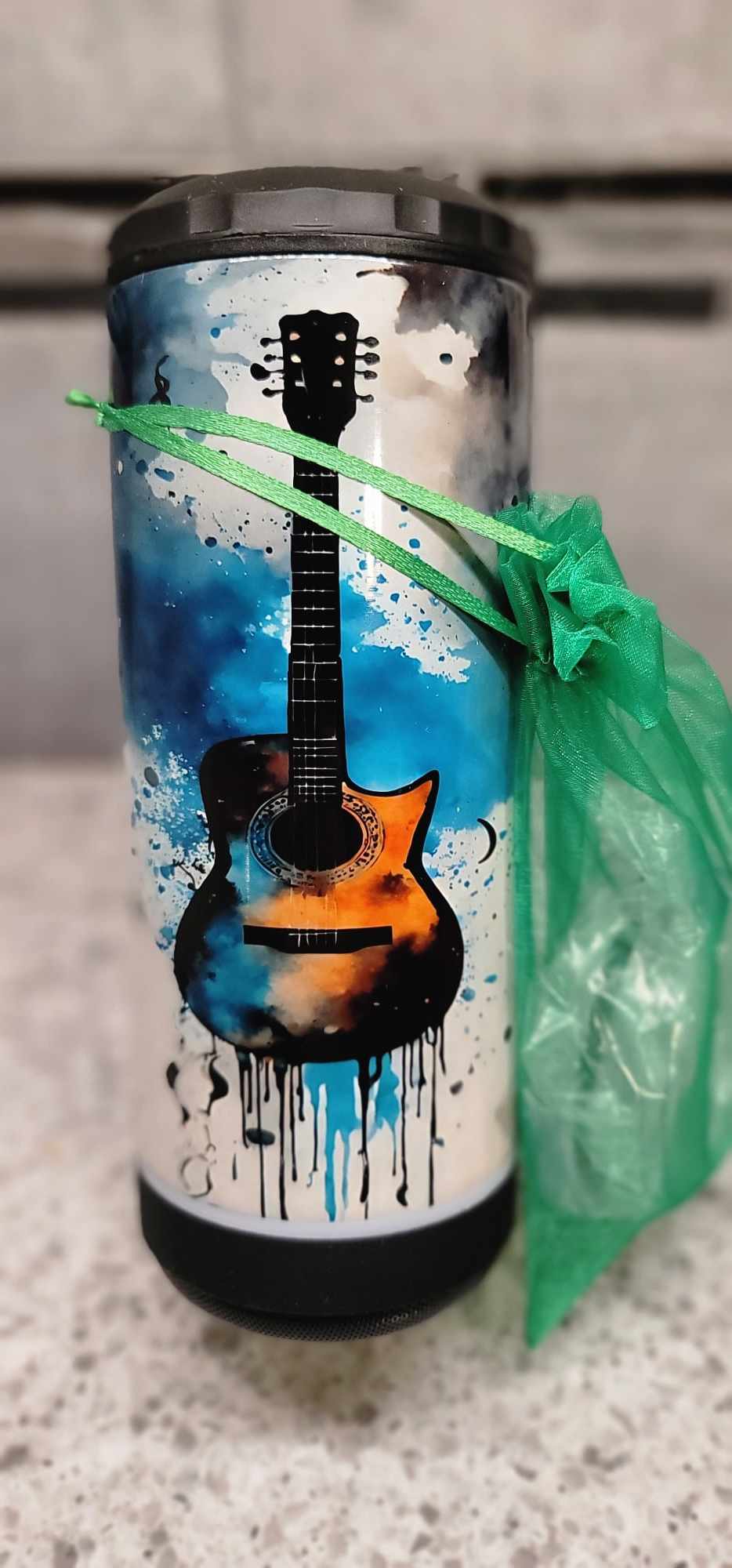 4 in 1  can cooler -Blue Guitar