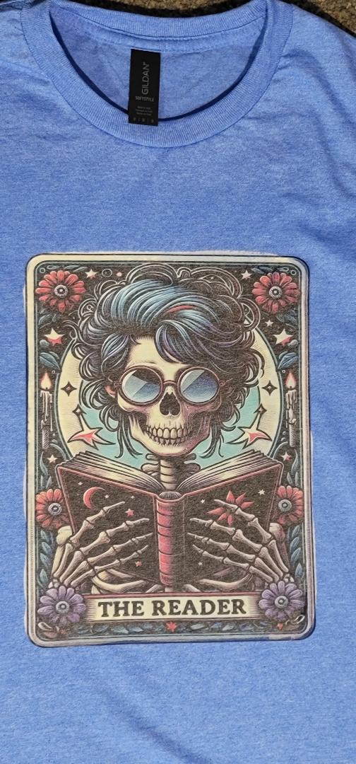 Tarot shirt - The Reader short sleeve